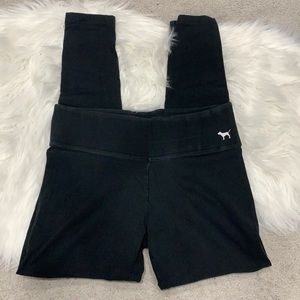 PINK by Victorias Secret Black Skinny Yoga Pants